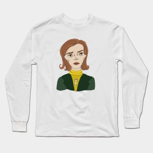 Beth Harmon Inspired Design Long Sleeve T-Shirt